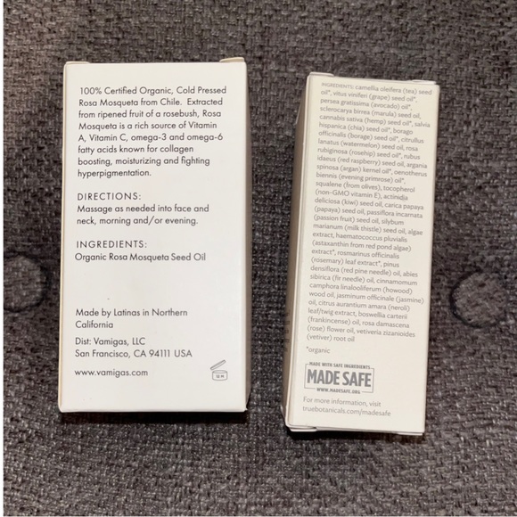 Brand New Vamigas Rose Mosquesta Oil & 1 True Botanical Renew Pure Radiance Oil - Picture 3 of 6